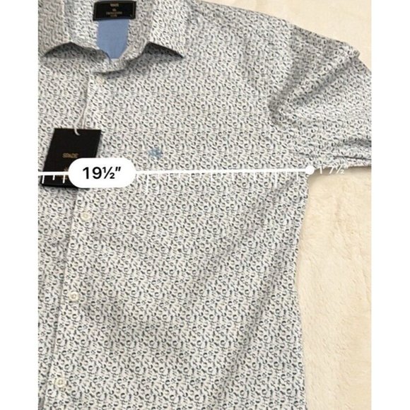 Crimsoune Club Spade Mens Long Sleeve Dress Shirt Large NEW W/TAGS Made In India - Picture 12 of 13